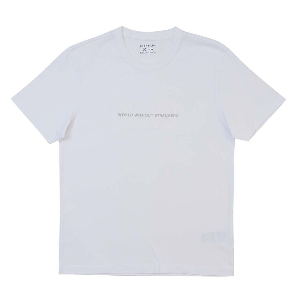 GIORDANO Men's WWS Printed Tee (01095318)