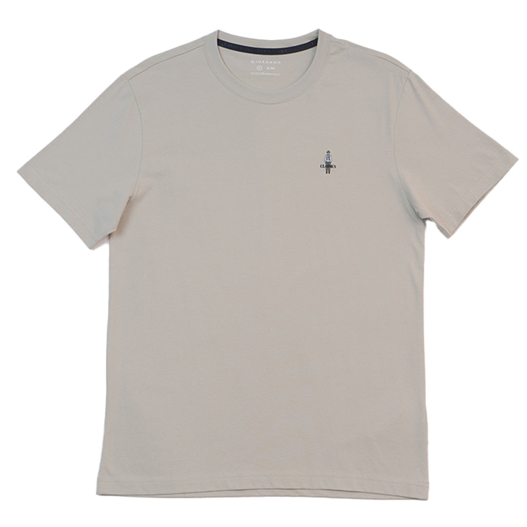 GIORDANO Men's LImited Edition Barong Classic Man Crew Neck Tee (01025629)