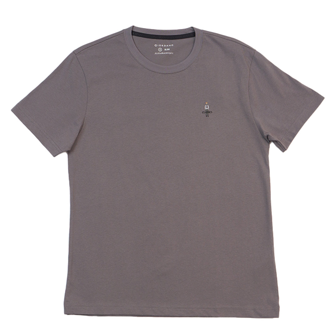 GIORDANO Men's Limited Edition Barong Classic Man Crew Neck Tee (01025629)