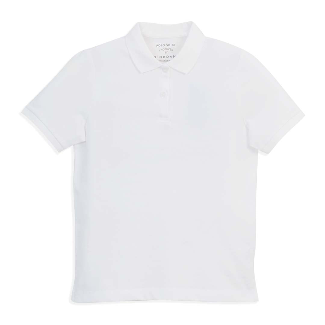 GIORDANO Women's Sweatmark-Free Cotton Lycra Pique Comfort Fit Polo (05316248)