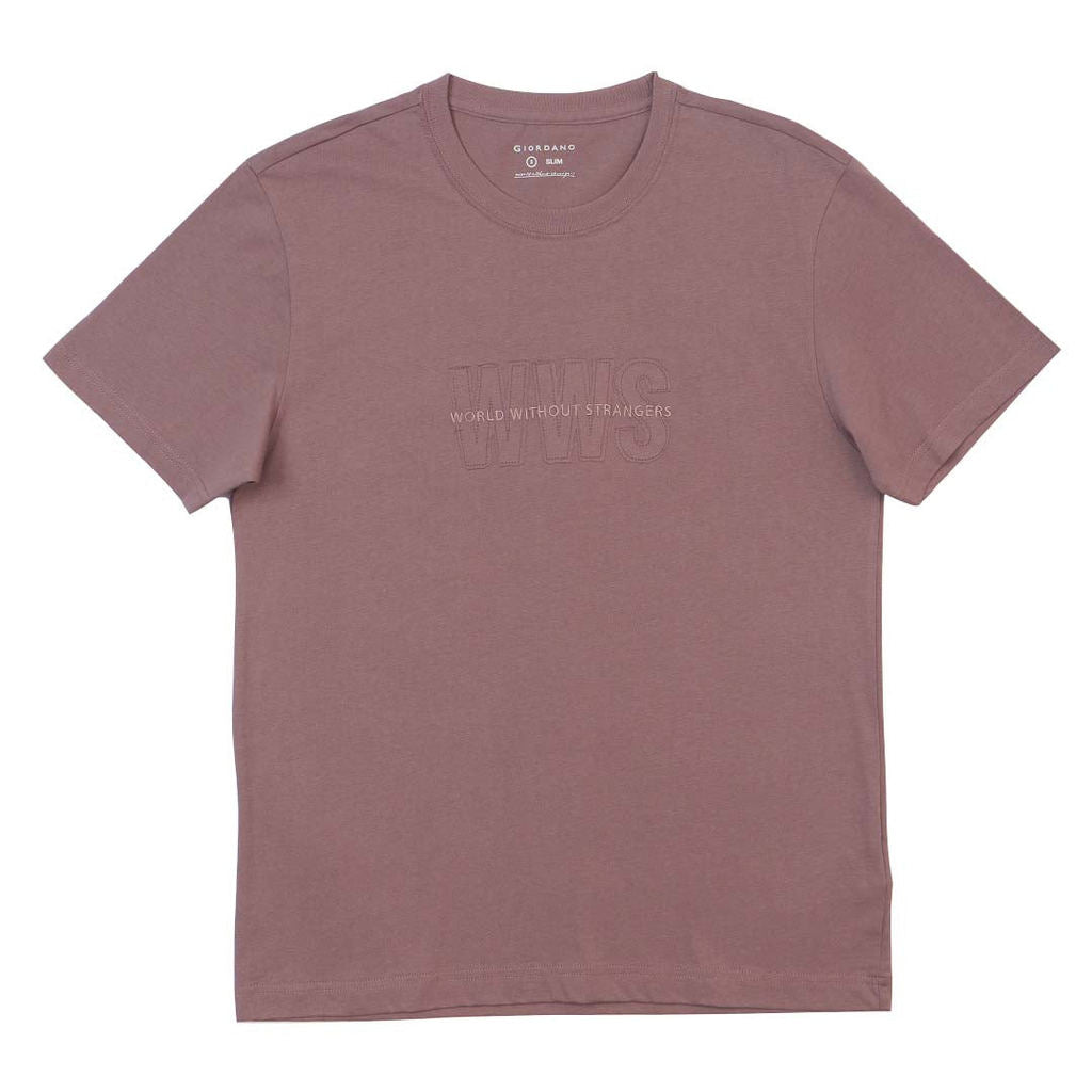 GIORDANO Men's WWS Printed Tee  (01095318)