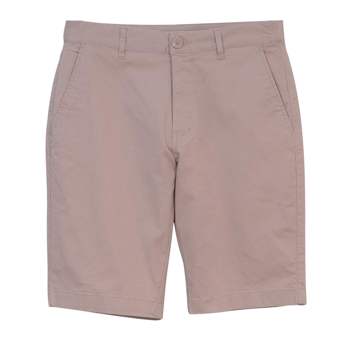 GIORDANO Men's Cotton Spandex Twill Low Rise Slim Fit Bermuda Shorts (01106202)