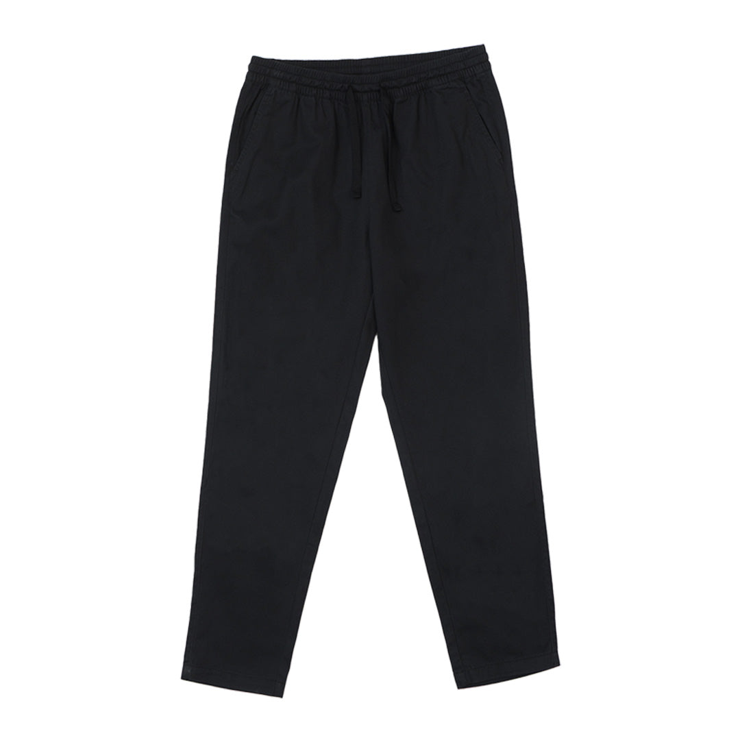 GIORDANO Women's Cotton Twill Mid Rise Relax Tapered Pants  (05415059)