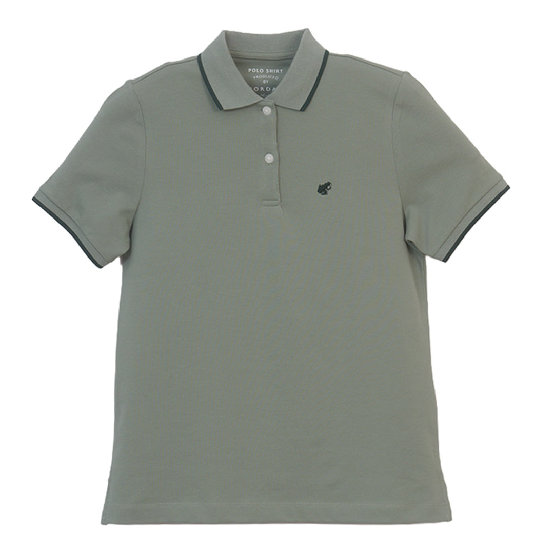 GIORDANO Women's Comfort Fit Frog Polo (05316267)