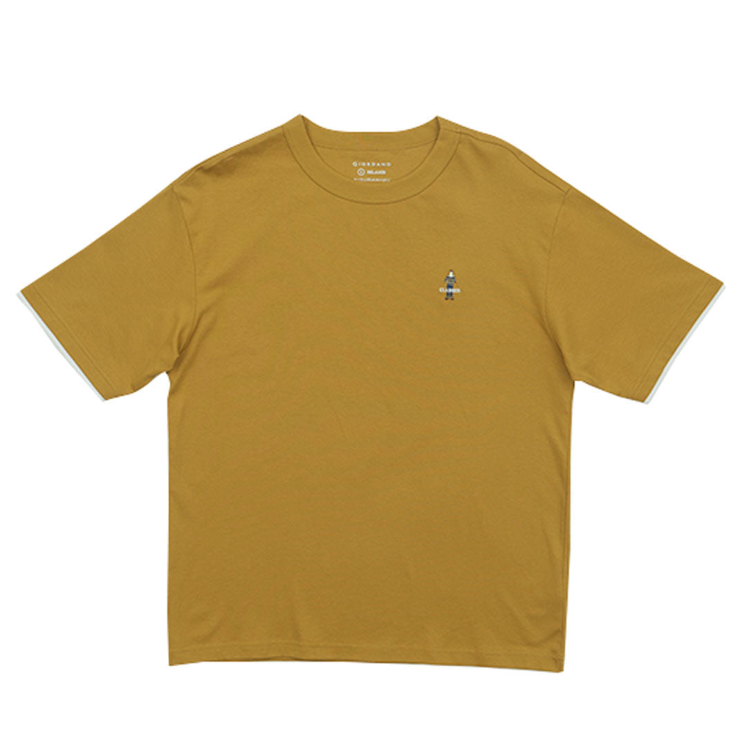 GIORDANO Men's Classics Club Sorona Crew Neck Tee (01025263)