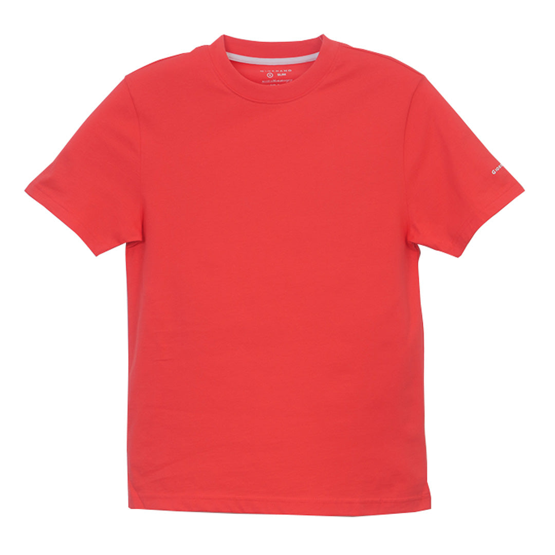 GIORDANO Men's Cotton Jersey Crew Neck Slim Fit Tee (01026750)