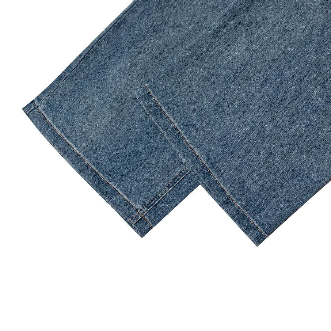 GIORDANO Women's High Waist Wide Leg Denim Pants (05413039)
