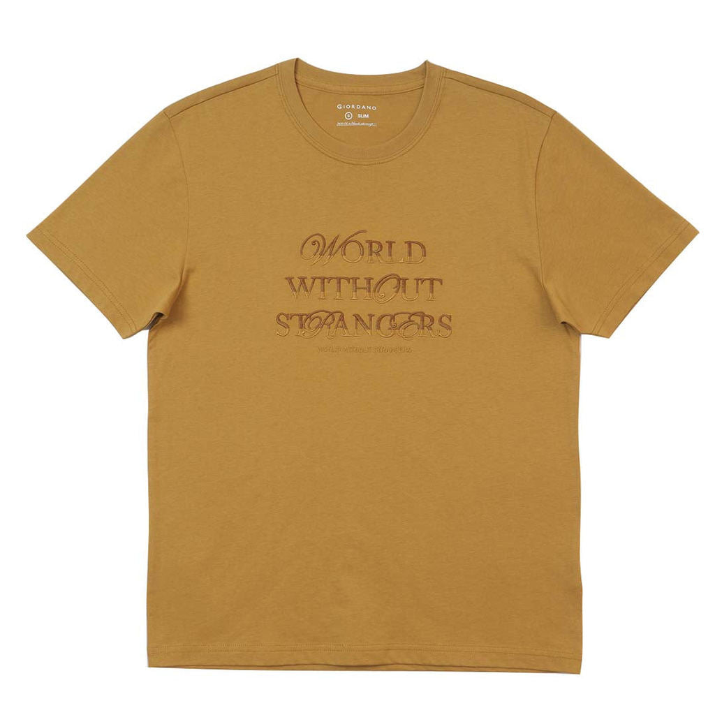 GIORDANO Men's WWS Printed Tee  (01095318)