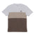 GIORDANO Men's Cotton Jersey Crew Neck Short Sleeve Color Blocking (01026204)