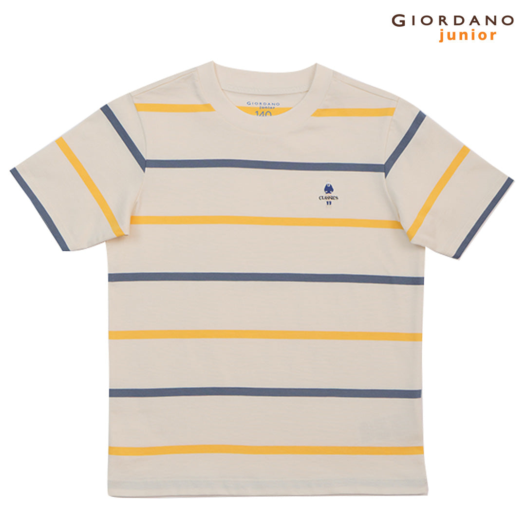GIORDANO Junior Classic Man Stripe Tee (03025264)