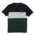 GIORDANO Men's Cotton Jersey Crew Neck Short Sleeve Color Blocking (01026204)