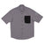GIORDANO Men's G Motion Nylon Spandex Short Sleeves Zip Pocket Shirt  (01045244)