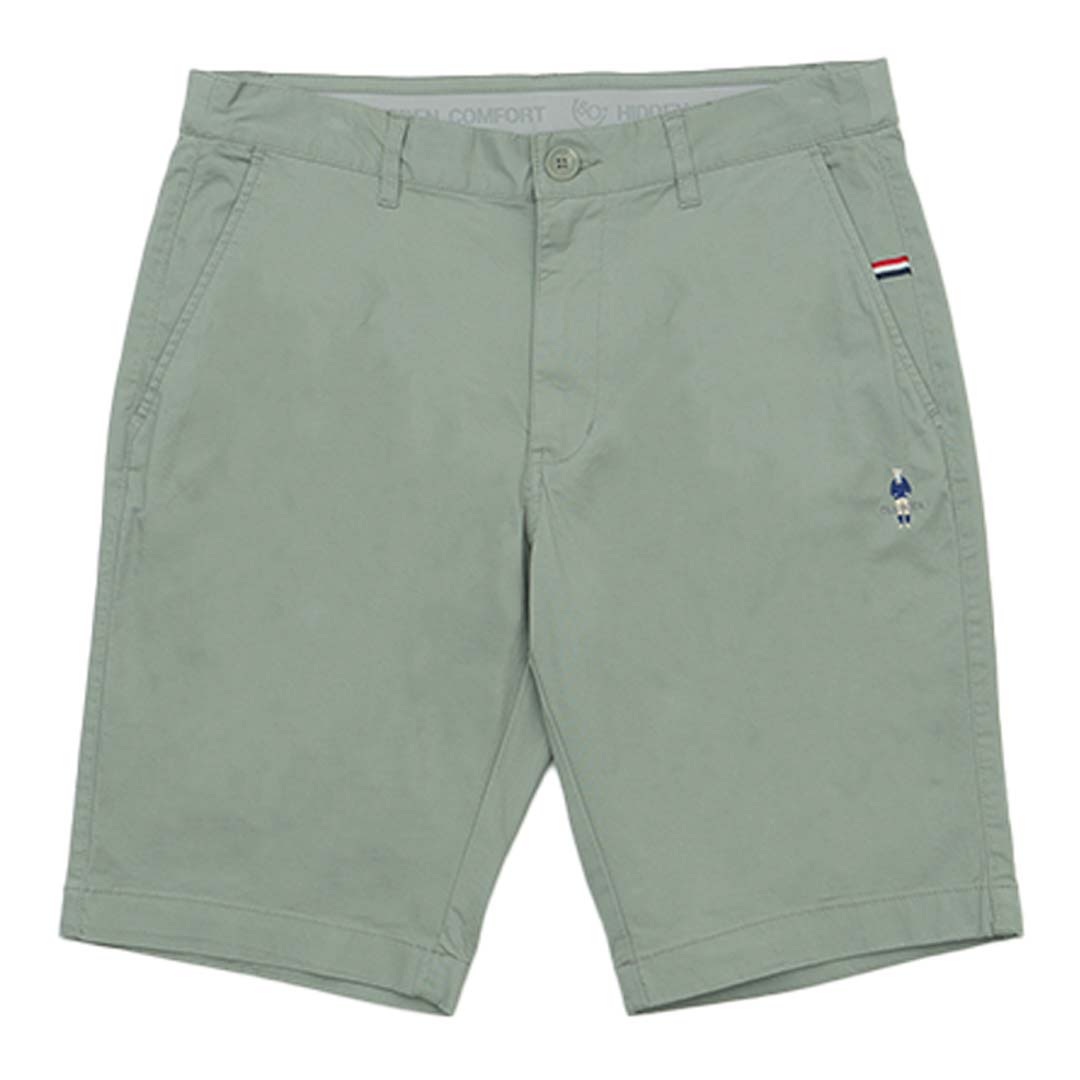 GIORDANO Men's Classic Man Cotton Spandex Low Rise Slim Tapered Fit Bermuda Shorts (01105202)