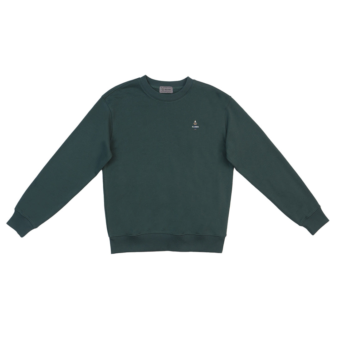 GIORDANO Men's Classics Club French Terry Sweatshirt (01025604)