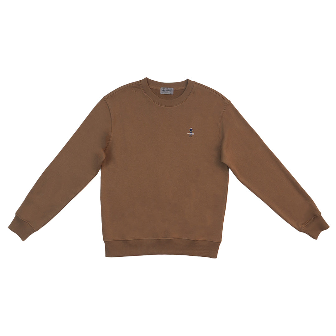 GIORDANO Men's Classics Club French Terry Sweatshirt (01025604)