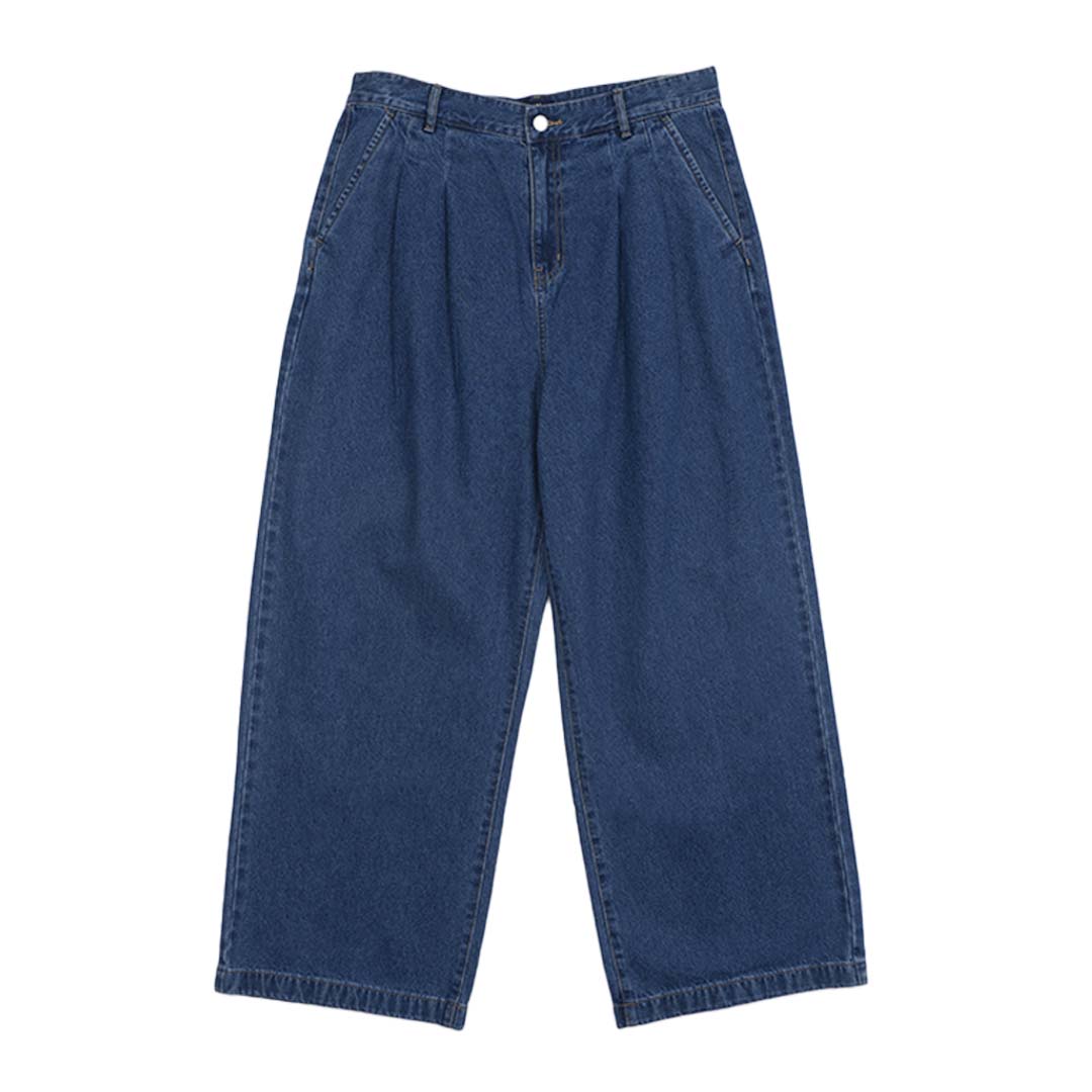 GIORDANO Women's Cotton Denim High Waist Pocket Jeans (05415041)