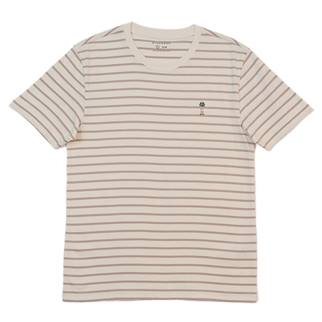 GIORDANO Men's Classic Man Stripe Tee (01025264)