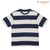 GIORDANO Men's Cotton Jersey Crew Neck Stripe Tee (01025261)