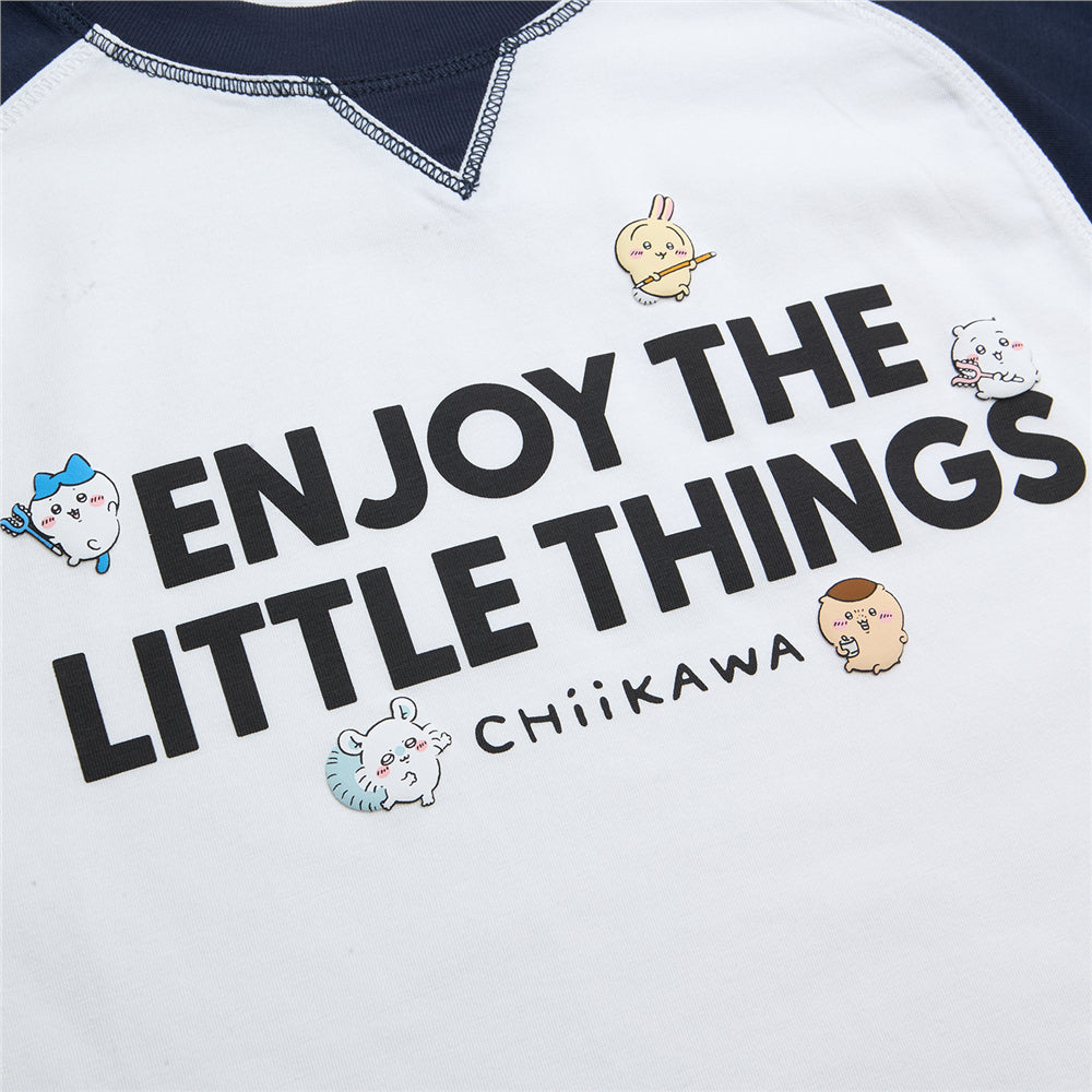 GIORDANO Junior x Chiikawa Sorona Jersey Crew Neck Relax Fit Printed Tee (03086300)