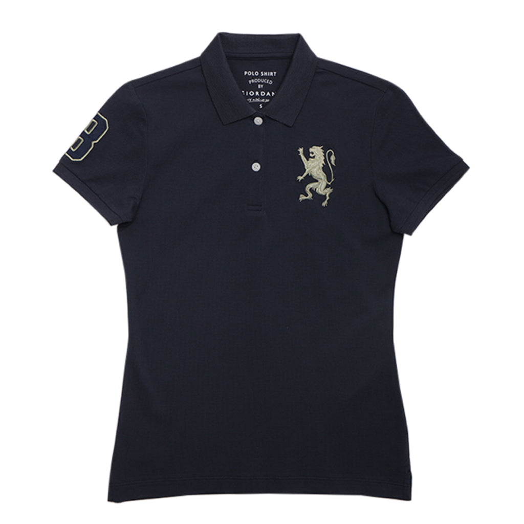 GIORDANO Women's 3D Lion Polo (05315222)