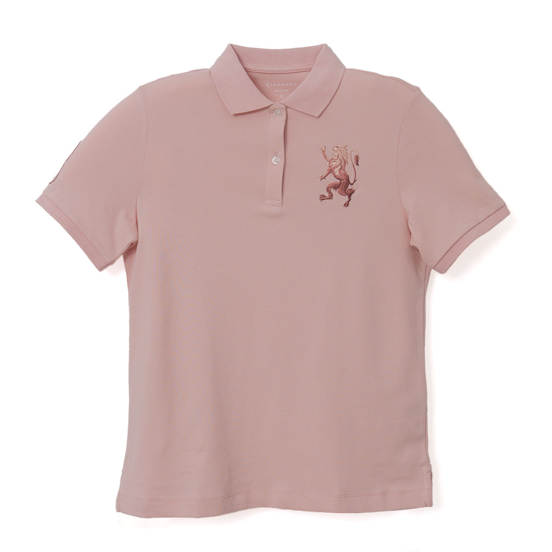 GIORDANO Women's Comfort Fit 3D Lion Polo (05316227)