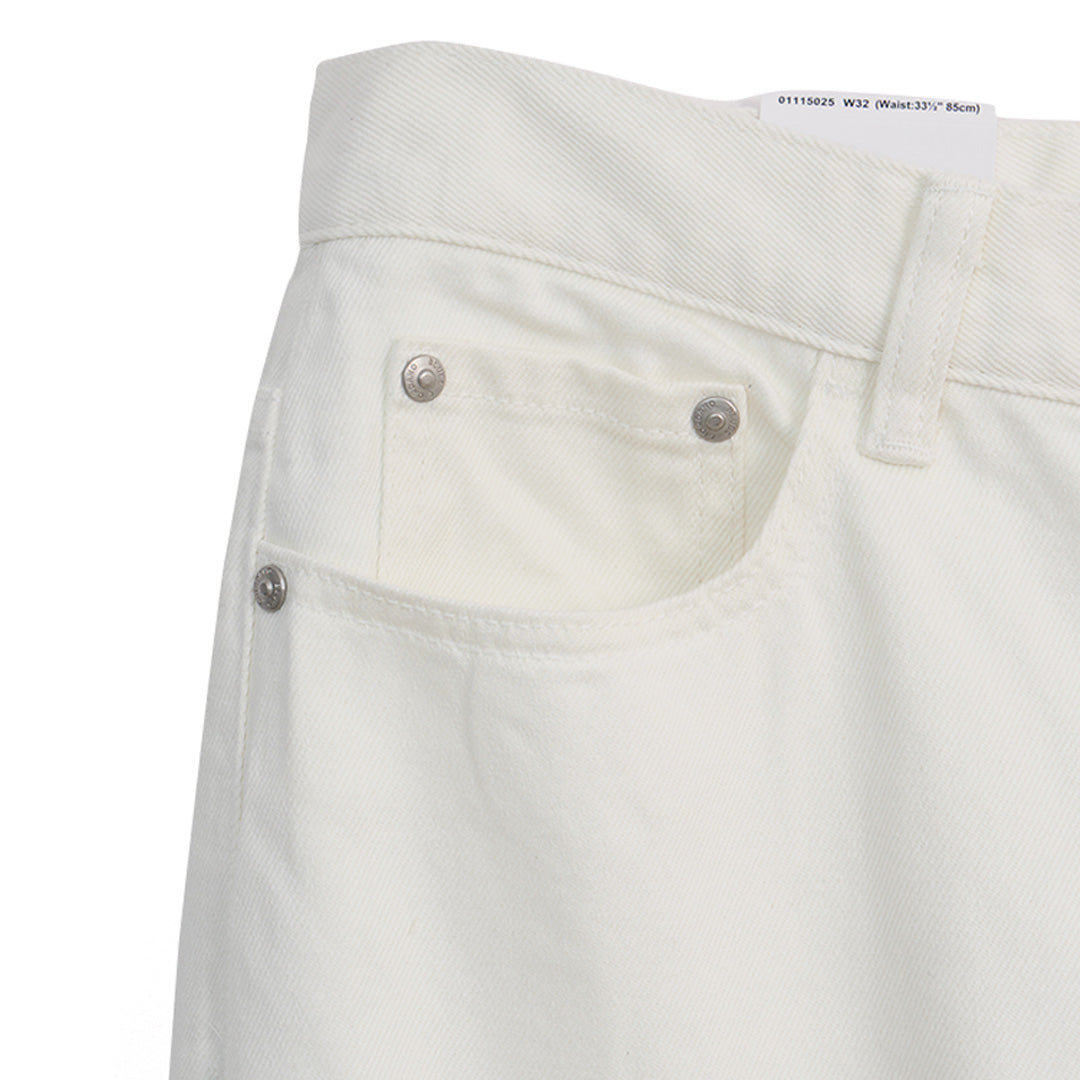 GIORDANO Men's Cotton Denim Mid Rise Relax Fit Jeans (01115025)