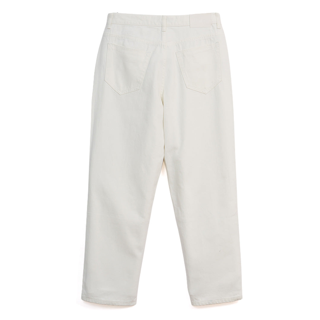 GIORDANO Men's Cotton Denim Mid Rise Relax Fit Jeans (01115025)