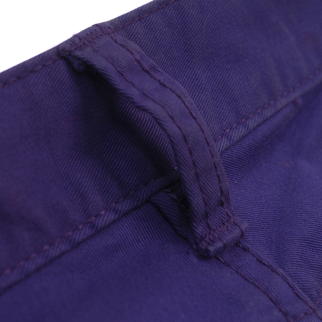 GIORDANO Women's Cotton Spandex Twill Low Rise Skinny Straight Pocket Pants (05414565)