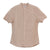 GIORDANO Men's Linen Cotton Poplin Band Collar Short Sleeves Slim Fit Shirt (01046214)