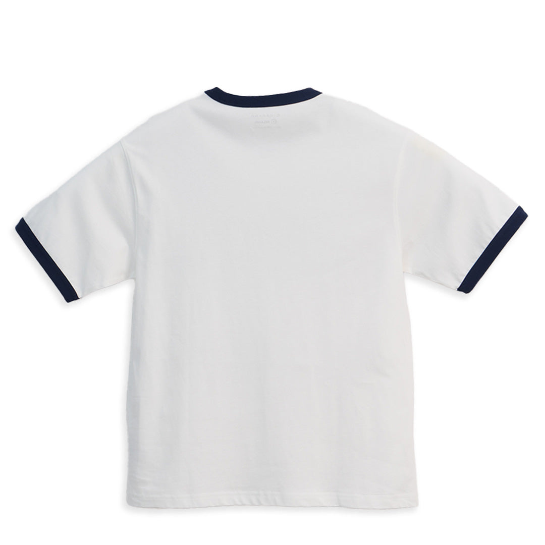 GIORDANO Men's Relax Fit Ringer Printed Tee (01096270)