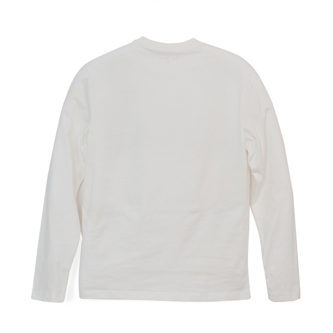 GIORDANO Men's Beau Monde Cotton Jersey Crew Neck Long Sleeves Printed Tee (13094790)