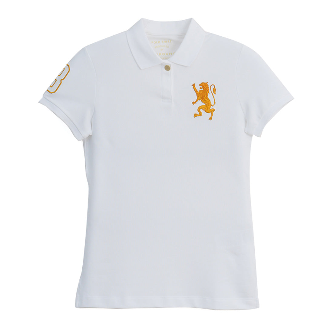 GIORDANO Women's 3D Lion Slim Fit Polo (05316225)