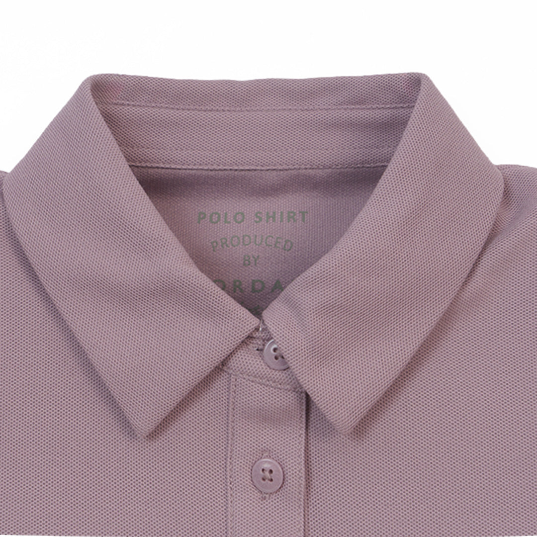 GIORDANO Women's Pique Knit Collar Comfort Fit Polo (05315391)
