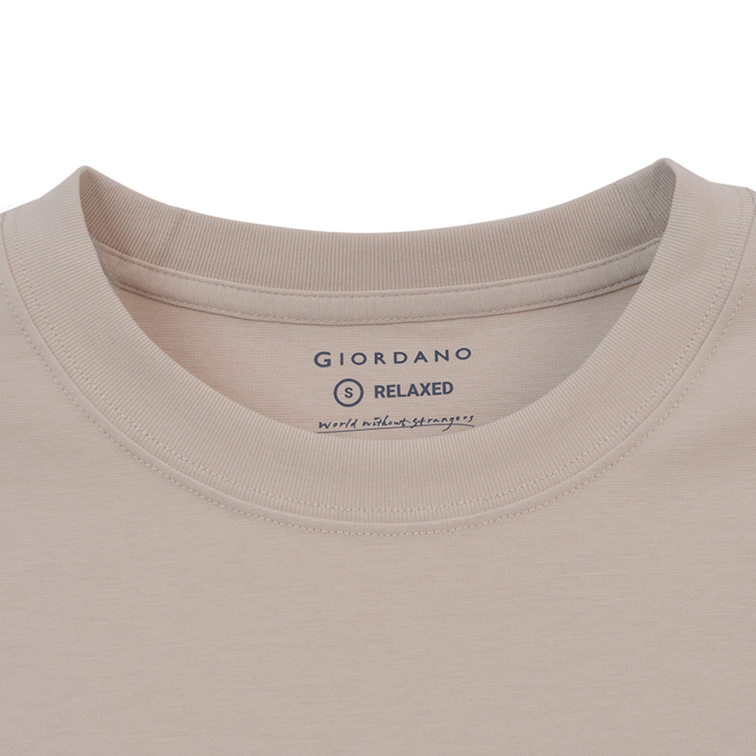 GIORDANO Men's Crew Neck Relax Fit Pocket Tee (01026209)
