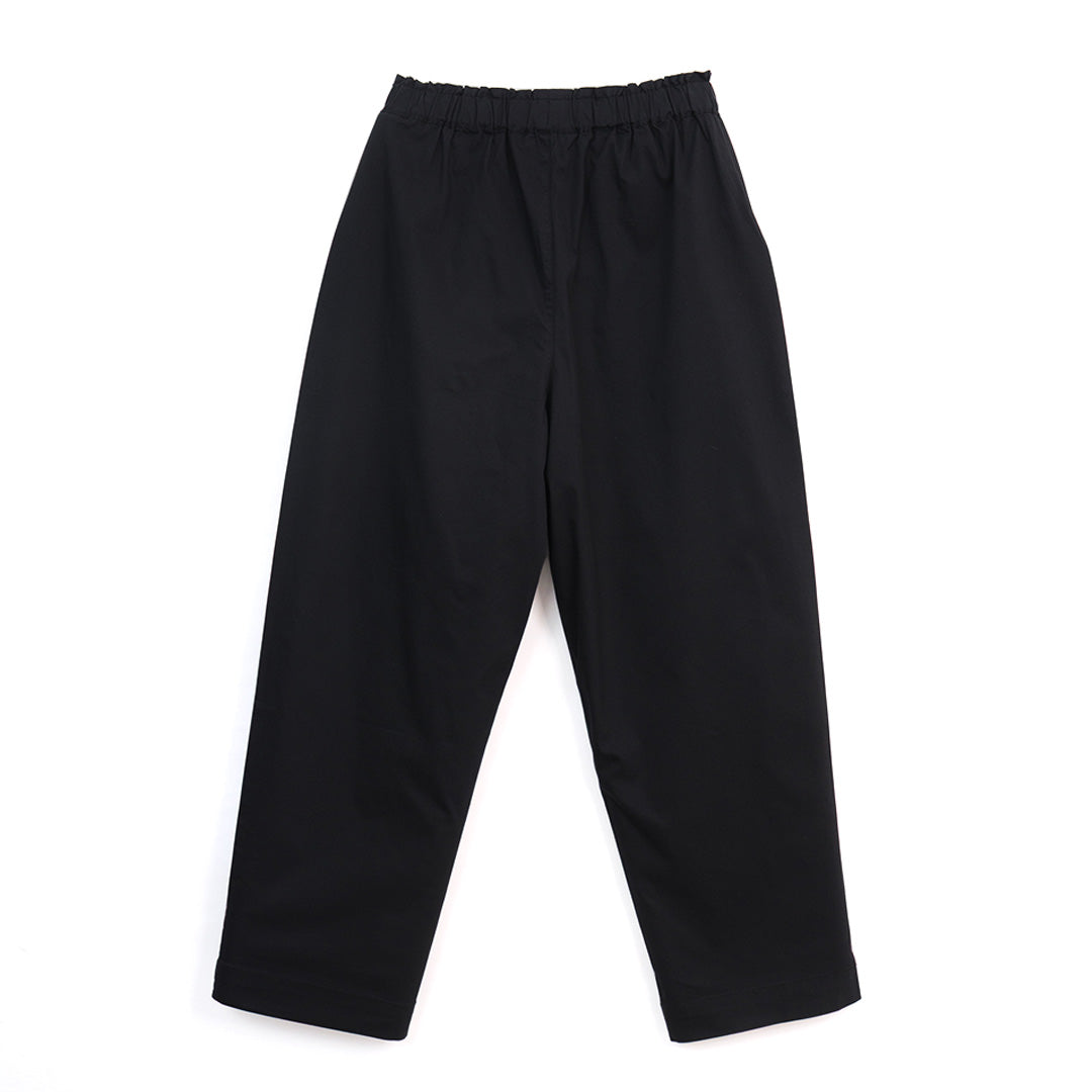 GIORDANO Women's Cotton Nylon Spandex Twill High Waist Relax Tapered Fit Audrey Crop Pants (05426030)