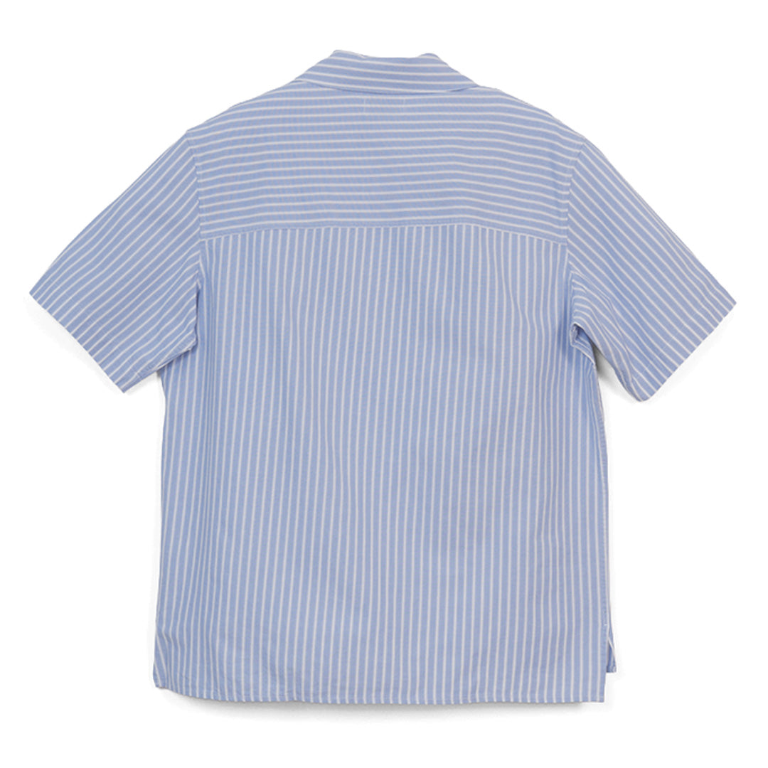 GIORDANO Men's Cotton Oxford Full Opening Short Sleeves Relax Fit Button Shirt (01046239)