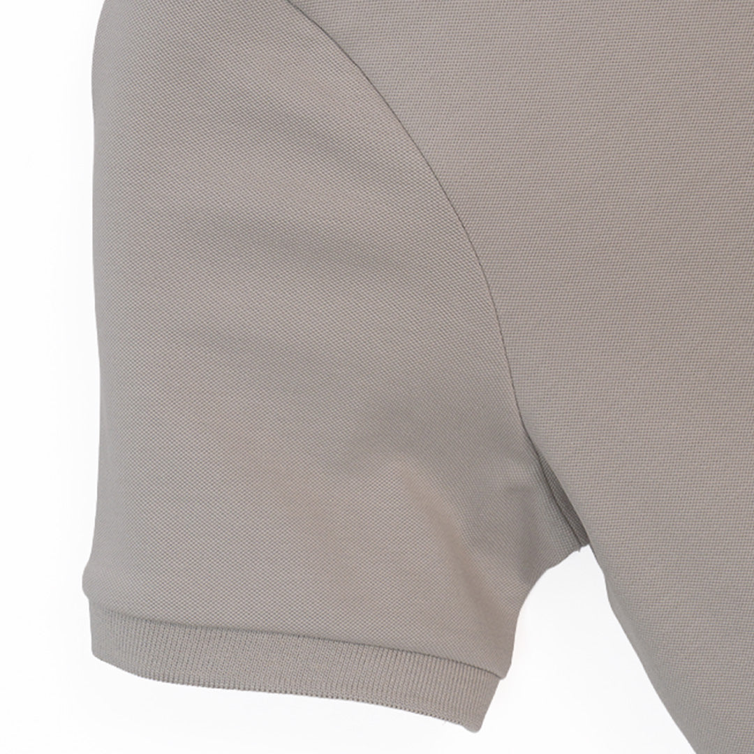 GIORDANO Women's Cotton Nylon Pique Short Sleeves Comfort Fit Solid Polo (05316275)