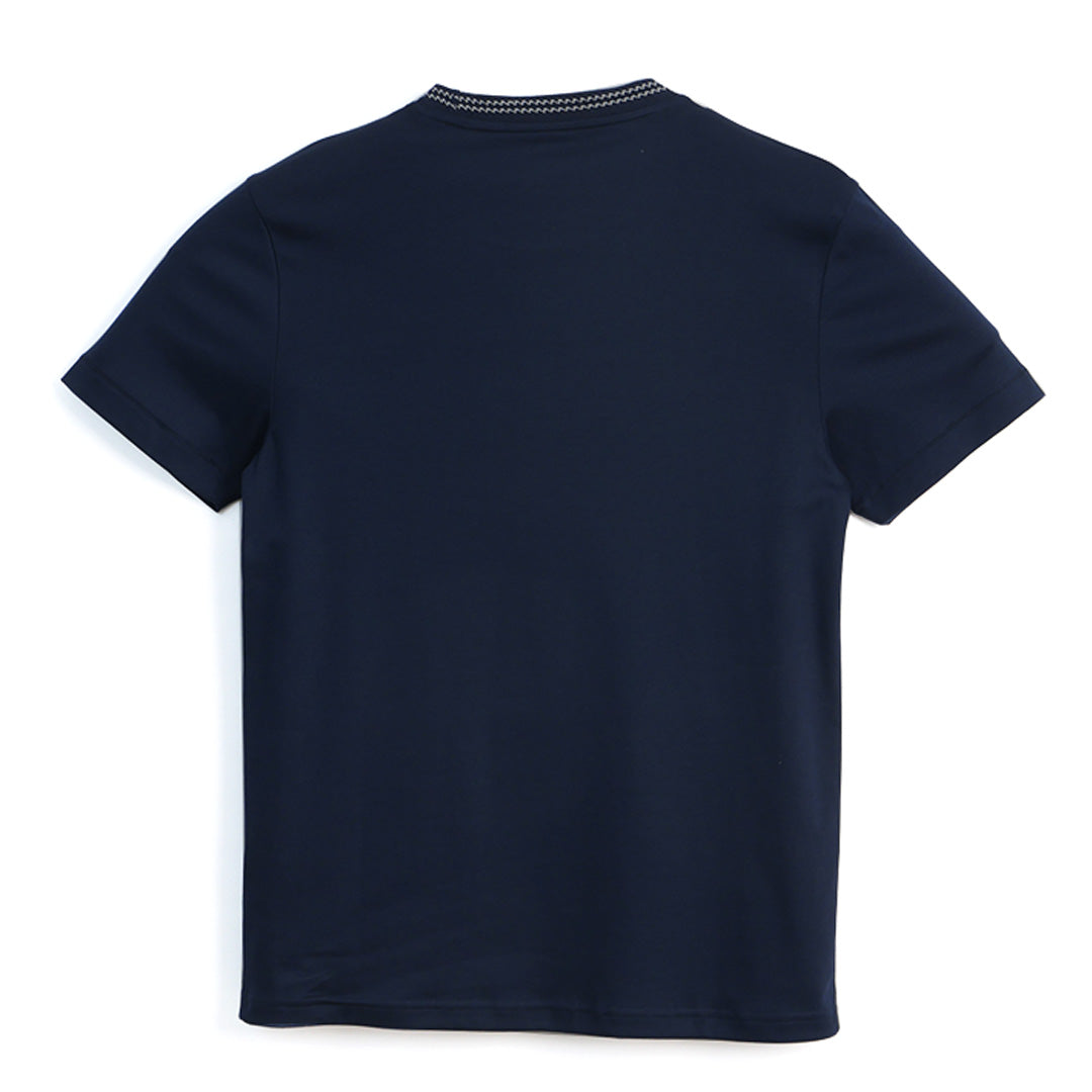 GIORDANO Men's Liquid Touch Signature Logo Slim Fit Tee (01026208)