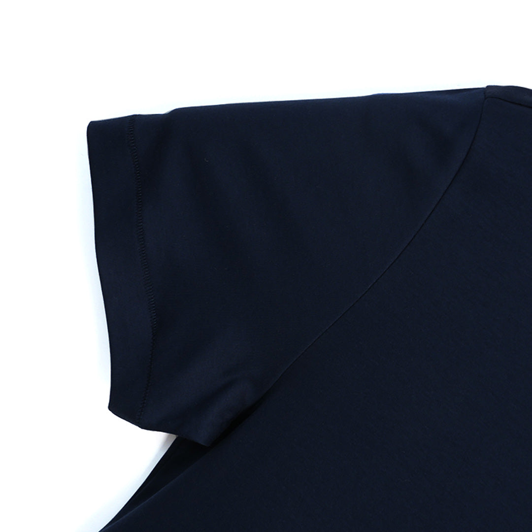 GIORDANO Men's Liquid Touch Signature Logo Slim Fit Tee (01026208)