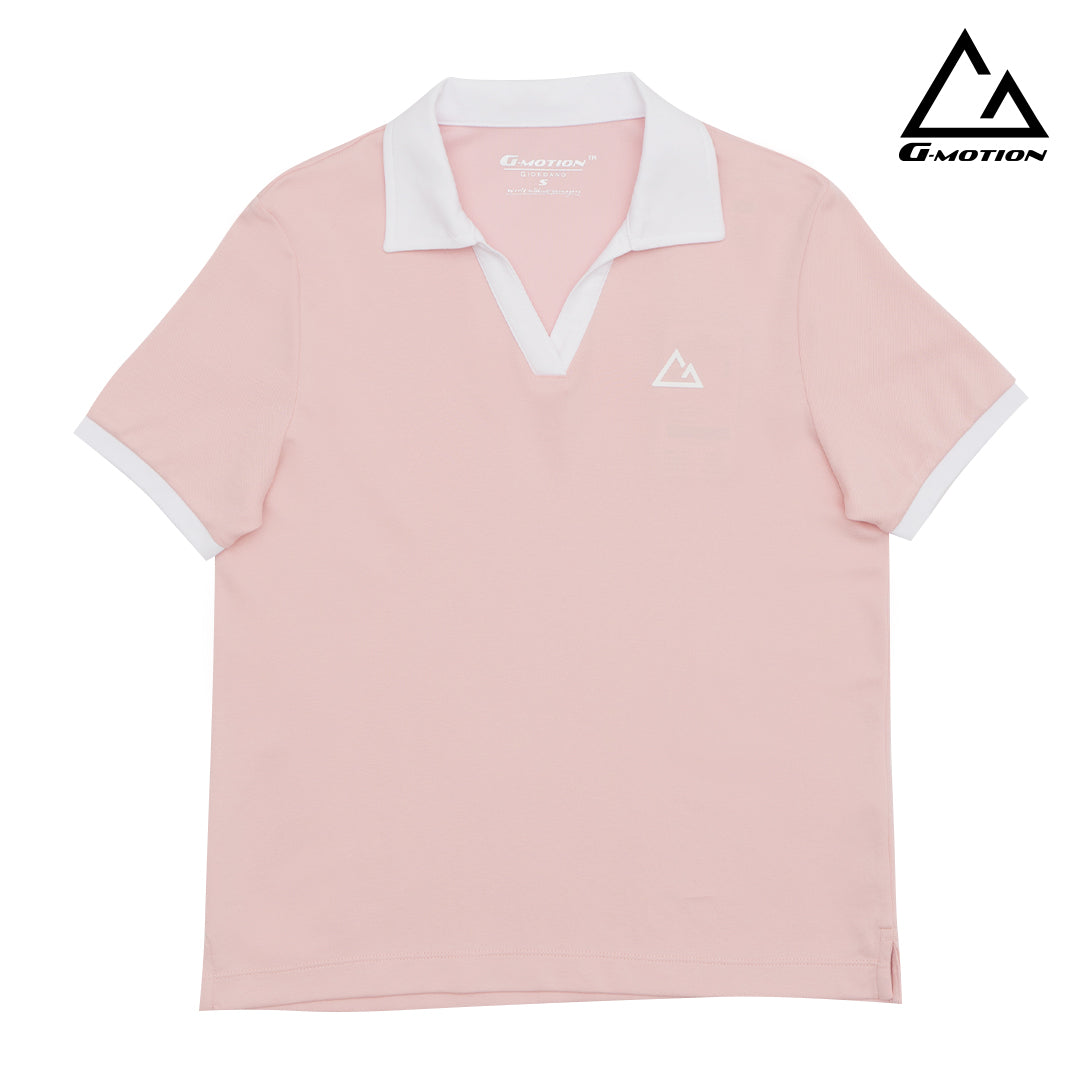 GIORDANO Women's G-Motion Cotton Nylon Pique Polo (05315205)