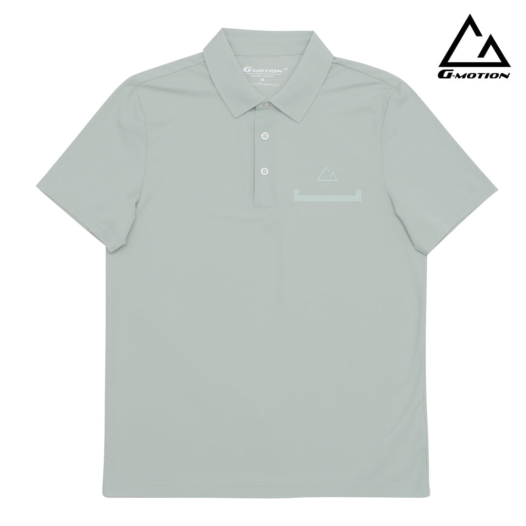 GIORDANO Men's G-Motion Nylon Spandex Warp Knitted Pocket Polo (01015273)