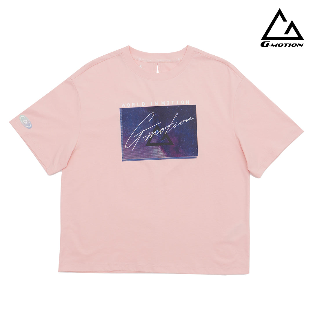 GIORDANO Women's�G-Motion Sorona Printed Tee  (09395310)
