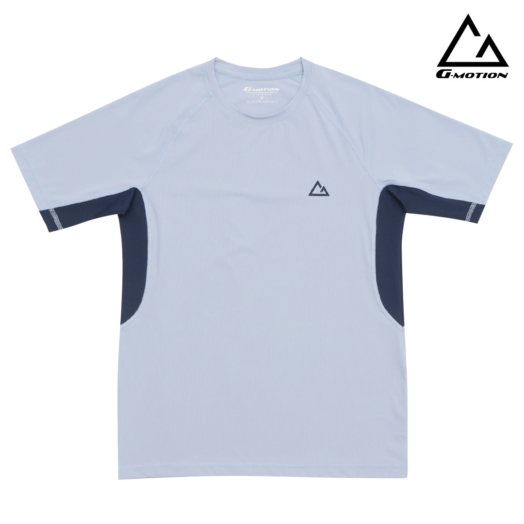 GIORDANO Men's G-Motion Warp Knitted Crew Neck Active Fit Tee (01025229)