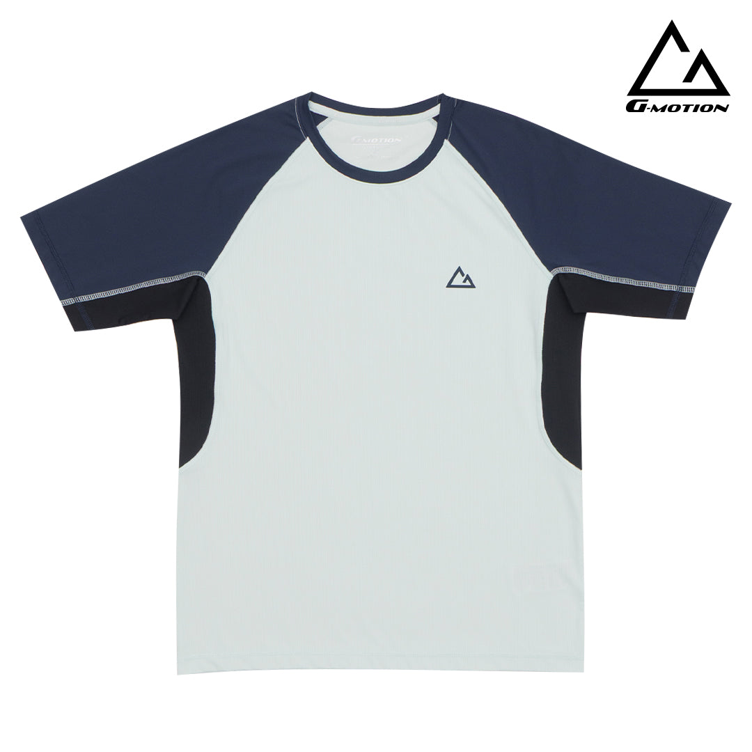 GIORDANO Men's G-Motion Warp Knitted Crew Neck Active Fit Tee (01025229)