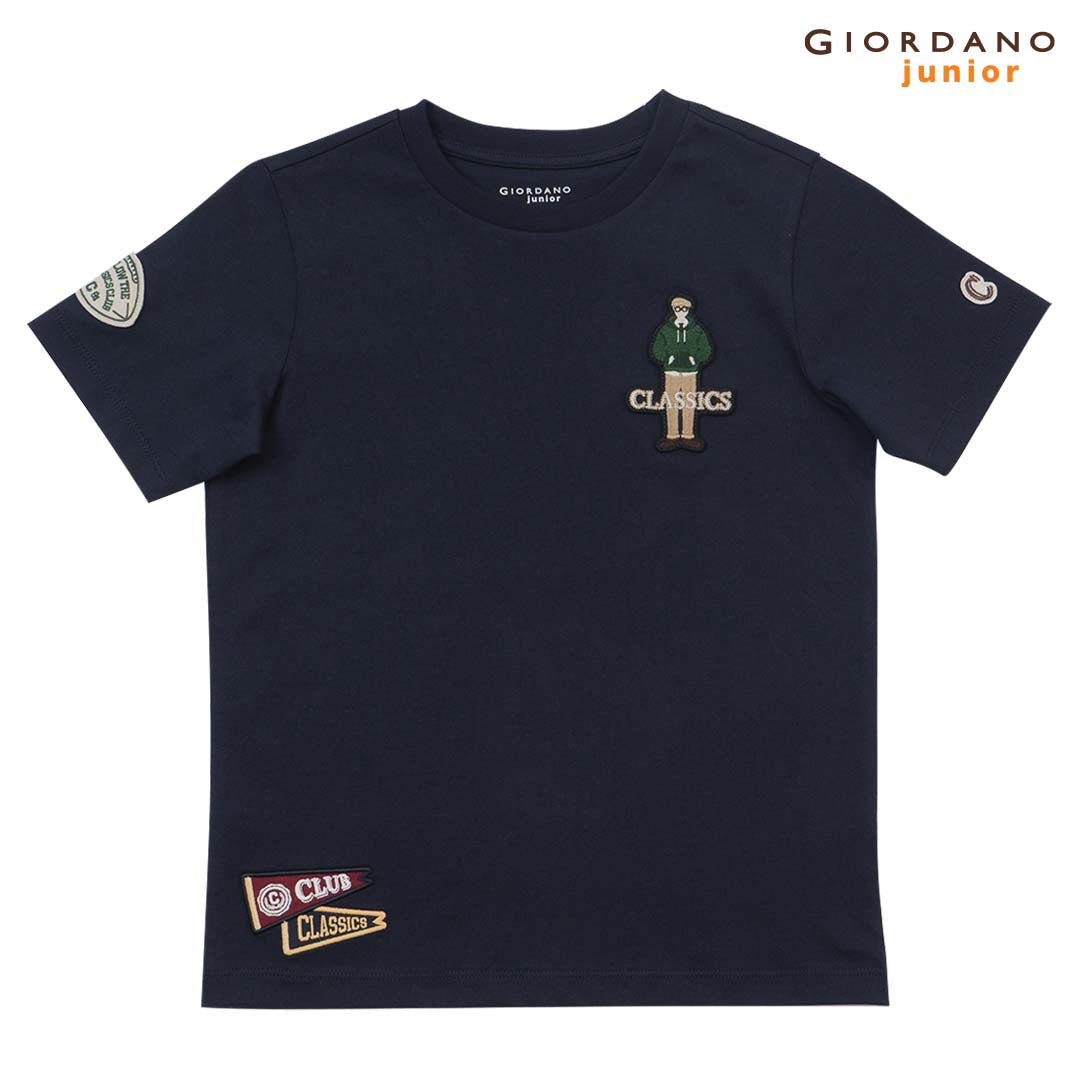 GIORDANO Junior Classics Club Printed Tee (03085285)