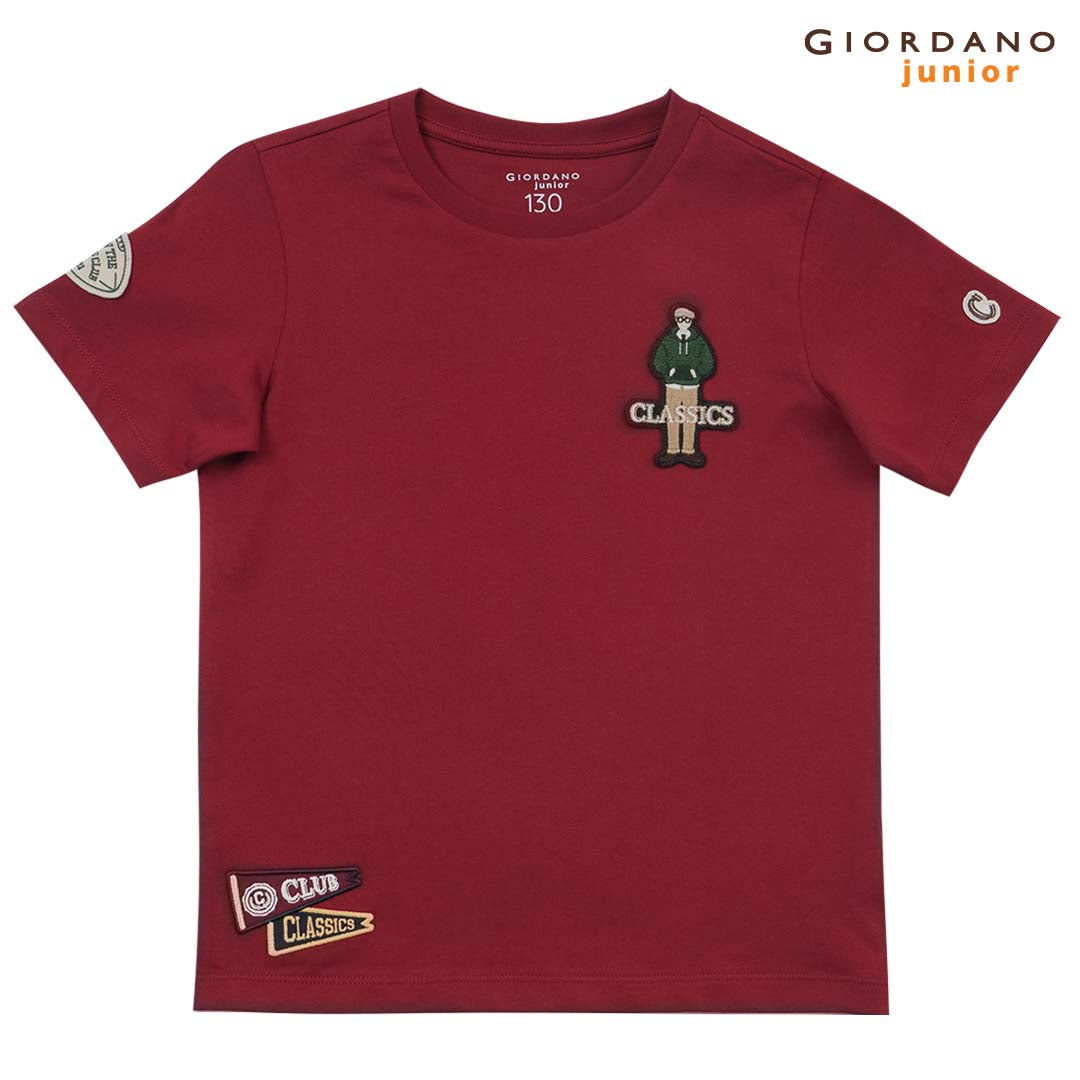GIORDANO Junior Classics Club Printed Tee (03085285)