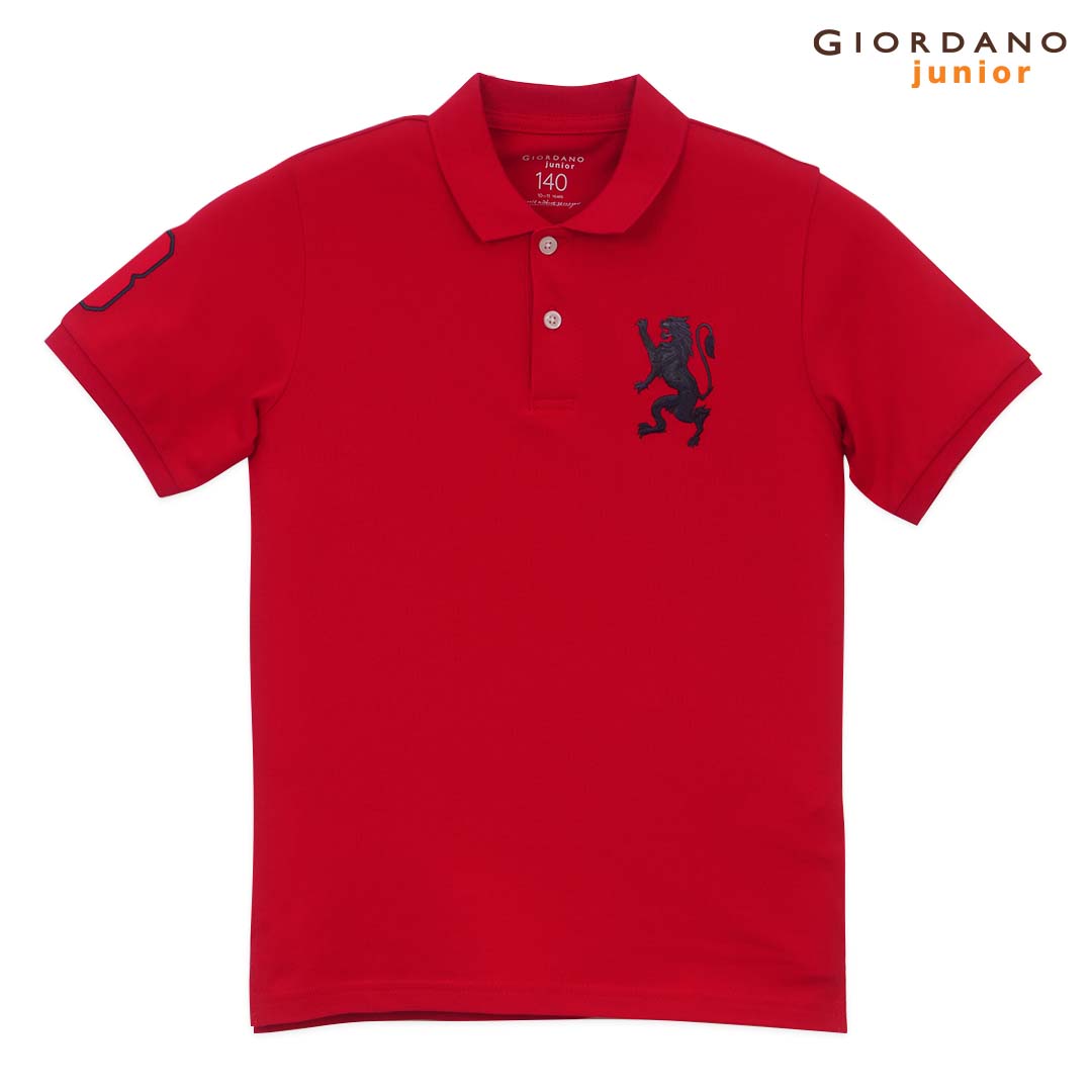 GIORDANO Junior 3D Lion Polo Slim Fit (03016222)