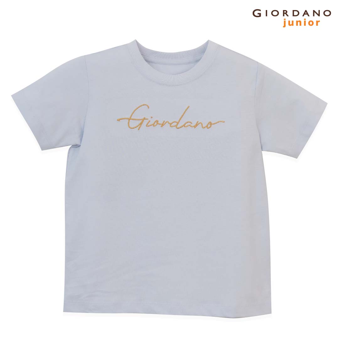 GIORDANO Junior Signature Logo Regular Fit Tee (03086203)