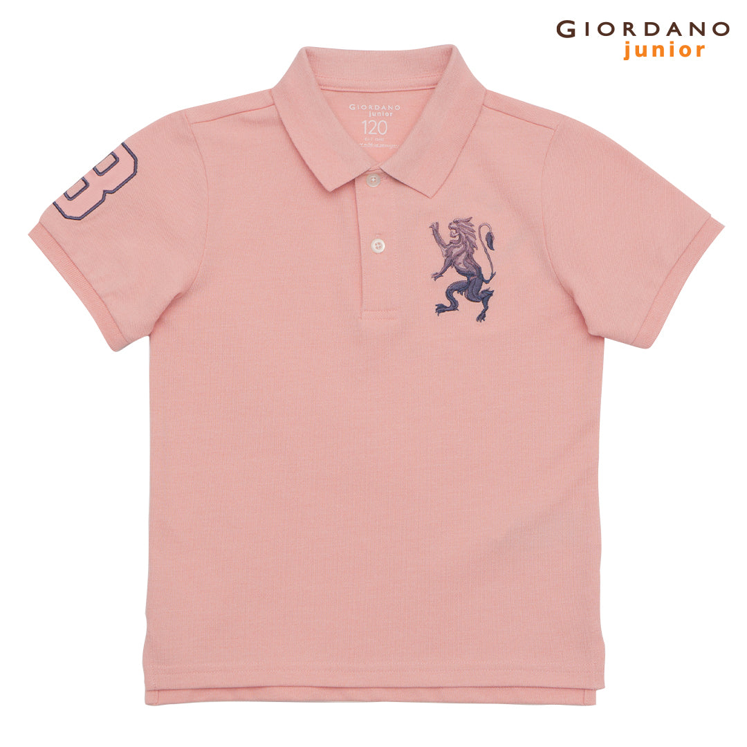 GIORDANO Junior 3D Lion Polo (03015222)
