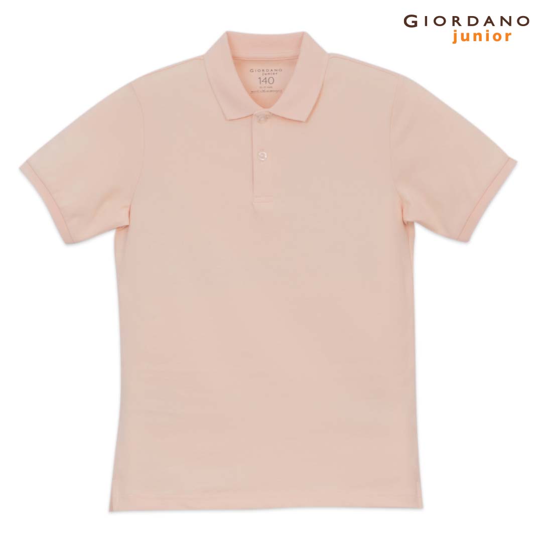 GIORDANO Junior Sweatmark-Free Cotton Lycra Pique Regular Fit Polo (03016248)